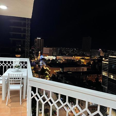Sun Tower Luxury Suite-View From Of Tirana Center Exterior foto